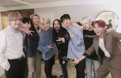 스티브 아오키 "방탄소년단 '전하지 못한 진심' 리믹스 발표"