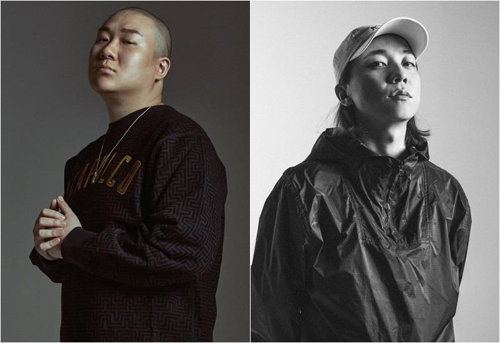 [사진]엠넷 제공, 딥플로우(왼쪽)와 넉살(오른쪽)