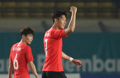손흥민 결승골 한국, 키르기스에 1-0 승리 '조2위 16강'