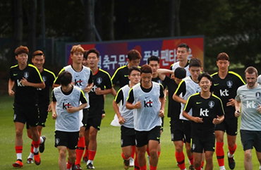 벤투호, 24명 완전체 집결…비공개 전술훈련