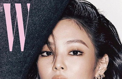블랙핑크 제니, 패션지 커버 장식…"완성형 비주얼"