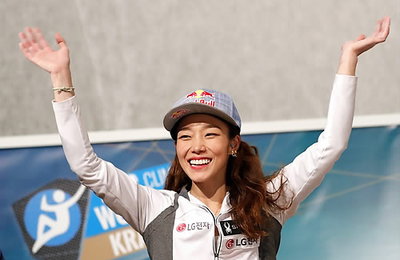 스포츠클라이밍 김자인, 2018시즌 월드컵 리드 부문 세계랭킹 3위로 마무리
