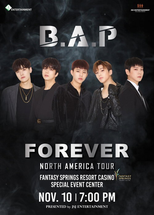 [사진]TS엔터테인먼트 제공, 그룹 B.A.P 북미투어 포스터