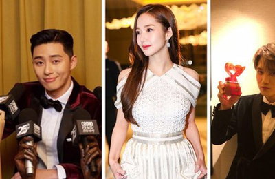 박서준·박민영·김재중, 한한령 뚫고 中 시상식서 수상