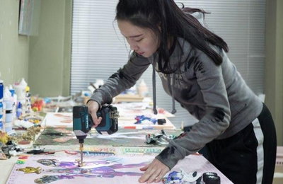 낸시랭, 개인전 열고 '터부 요기니' 신작 전시