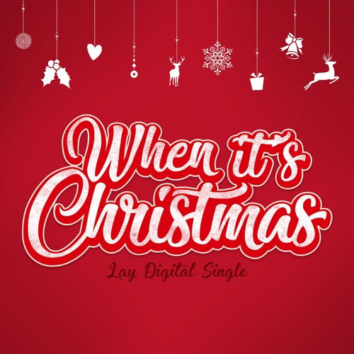 [사진]SM엔터테인먼트 제공, 엑소 레이 'When It's Christmas' 재킷

