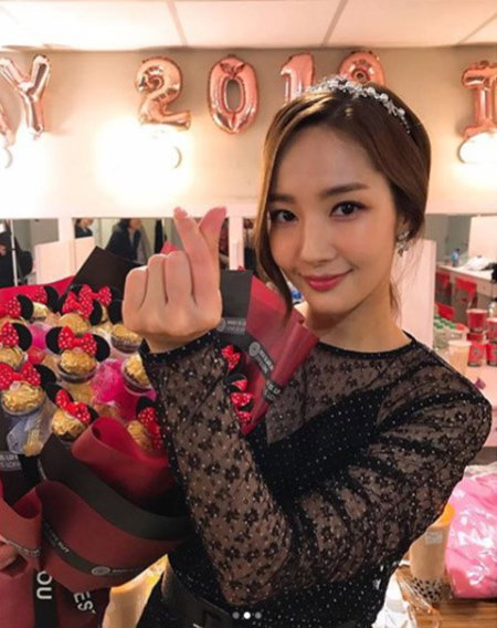 [사진]박민영 소속사 인스타그램 캡쳐