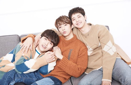 [사진]WM엔터테인먼트 제공, 3인조로 첫 신곡 낸 B1A4