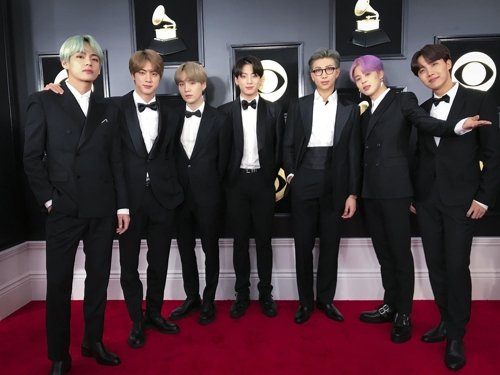 [사진]빅히트 엔터테인먼트, 방탄소년단 '제61회 그래미 어워즈' 레드카펫
