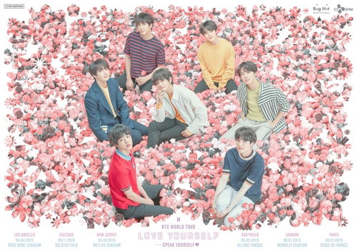 [사진]방탄소년단 월드투어 북남미, 유럽 포스터
