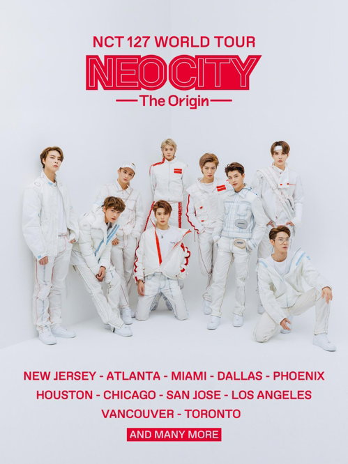 [사진]SM엔터테인먼트 제공, NCT 127 월드투어 포스터