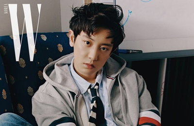 엑소 찬열, 파리 물들인 '잘생김'…"그림같은 비주얼"