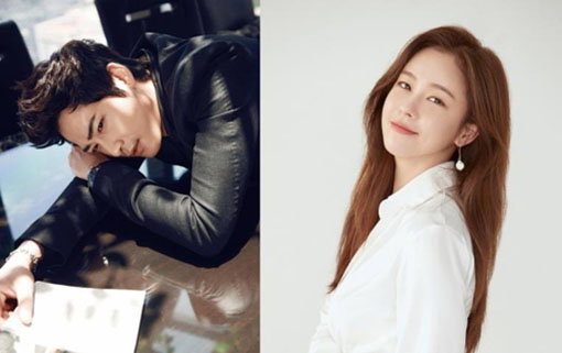 [사진]각 소속사 제공, 강지환(왼쪽)과 경수진
