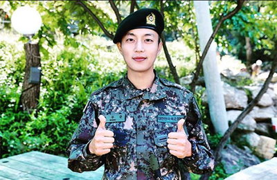 윤두준 "모범적 군 복무로 상병 3개월 조기진급"