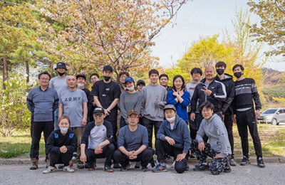 조보아·박해진 등 드라마 "시크릿" 팀, 산불피해지서 자원봉사