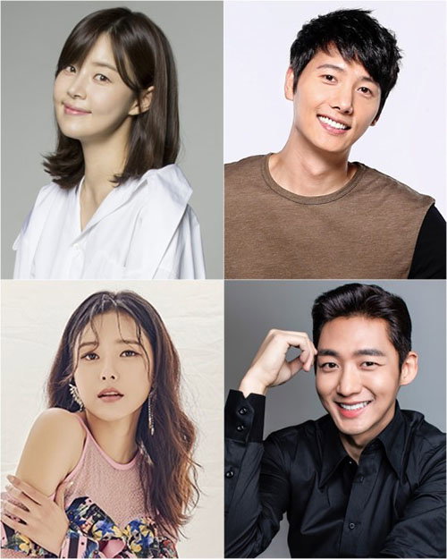 [사진]콘텐츠Y, HM엔터테인먼트, bnt 제공, 왼쪽 위부터 시계방향으로 한지혜, 이상우, 이태성, 오지은