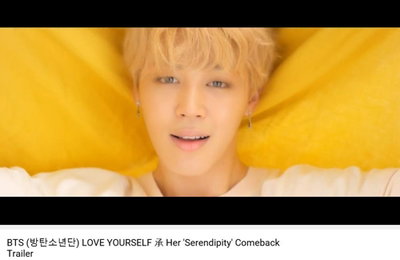 방탄소년단, 1억뷰 뮤비 19편…'세렌디피티'도 돌파
