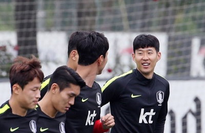 손흥민·이승우 합류로 '완전체' 된 벤투호…호주전 담금질 박차