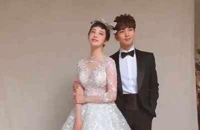 지오♥최예슬, 웨딩 촬영 공개 “사랑해 예비남편”