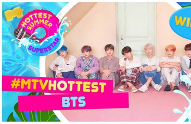 방탄소년단, 英 MTV '핫티스트 서머 슈퍼스타' 선정