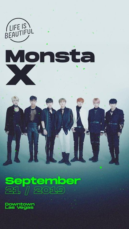 [사진]스타쉽엔터테인먼트 제공, 몬스타엑스 미국 라스베이거스 축제 출연 포스터