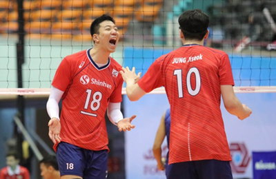 '신영석 15점' 한국, 亞선수권 8강 첫 경기서 대만 완파