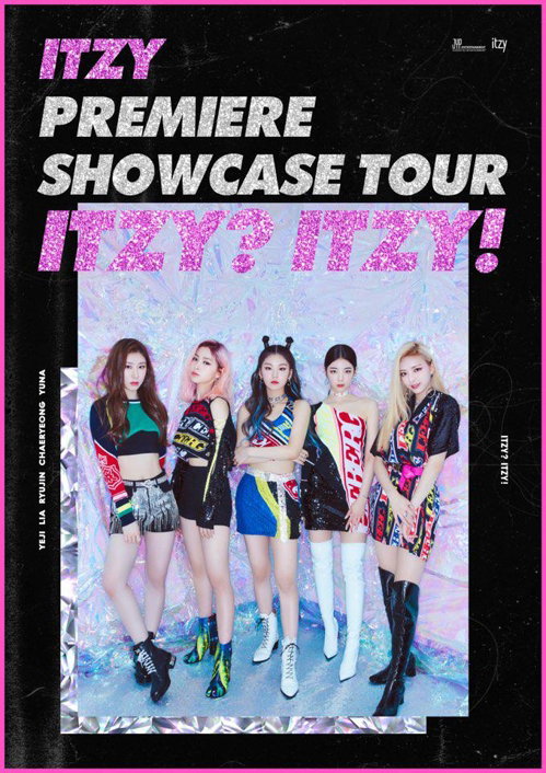 [사진]JYP엔터테인먼트 제공, 있지 첫 해외 쇼케이스 투어 포스터