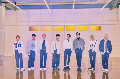 [사진]레이블SJ 제공, 슈퍼주니어 9집 스페셜 버전 앨범 '타임라인' 단체 사진
