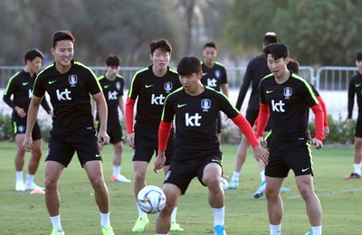 이젠 '필승모드'…레바논전 앞둔 벤투호, 첫 비공개 훈련