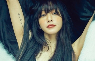한예슬, 주근깨마저 스타일리시…독보적 아름다움