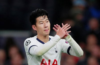 UCL 16강행 발판 놓은 손흥민 "모리뉴, 팀에 긍정 에너지 준다"