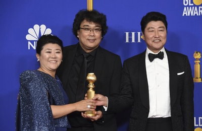 '기생충' 美작가조합상 각본상 후보에도 올라