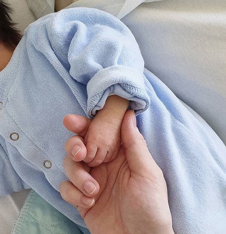 [사진]안나 인스타그램 캡처, 박주호-안나 부부 셋째 자녀