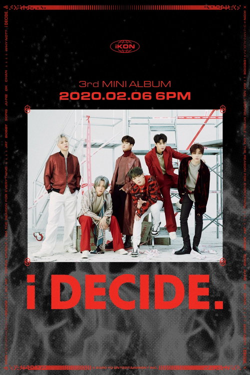 [사진]YG엔터테인먼트 제공, 보이그룹 아이콘(iKON) 미니 3집 포스터