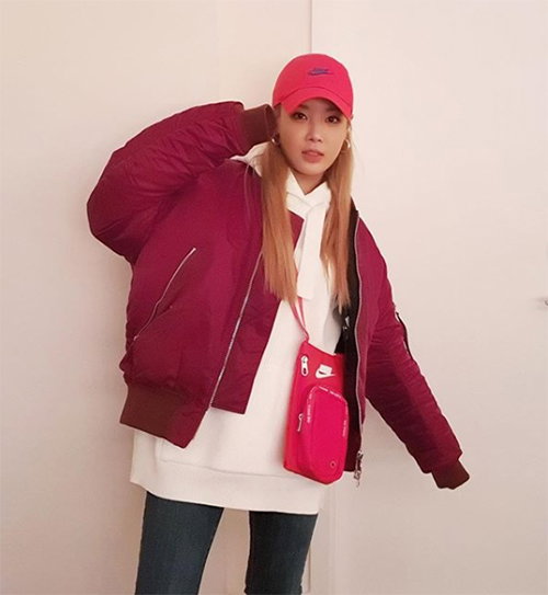 [사진]유빈 인스타그램, 원더걸스 출신 가수 유빈