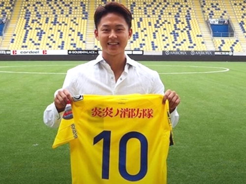[사진]신트트라위던 홈페이지 캡처, 신트트라위던의 이승우