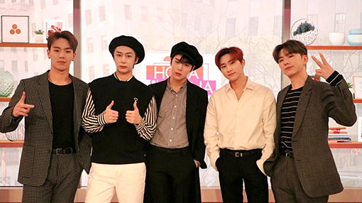 [사진]스타쉽엔터테인먼트 제공, 영어앨범 몬스타엑스, 미국 '투데이쇼' 출연