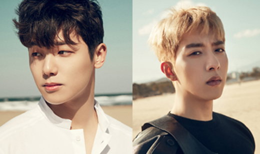 [사진]공식홈페이지, 씨엔블루 드러머 강민혁(왼쪽)과 베이시스트 이정신(오른쪽)