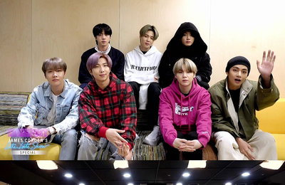 BTS, CBS '코든쇼 홈페스트' 출연…'작은시' 안무와 라이브