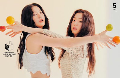 레드벨벳 아이린x슬기, 상큼한 환상의 케미 뽐내…