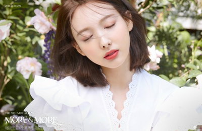트와이스 나연, 신곡 'MORE & MORE' 비주얼 최초 공개 '눈길'