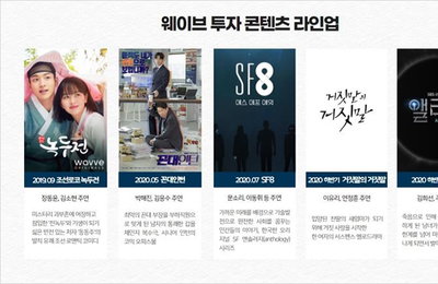웨이브, 연내 "꼰대인턴" 등 8편에 600억 투자 계획