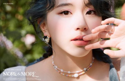 트와이스 채영, 'MORE & MORE' 티저 이미지 공개…