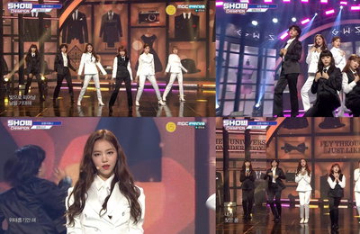 '쇼챔피언' 공원소녀, '공중곡예사'의 우아한 자태 '팝재즈도 찰떡 소화'