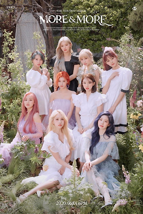 [사진]JYP엔터테인먼트 제공, 트와이스 신보 '모어 앤드 모어' 발매 예고 사진