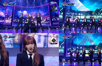 '엠카' 공원소녀, 화수분 매력 담은 '공중곡예사'…청순+섹시의 정석 '숨멎 비주얼로 유혹'