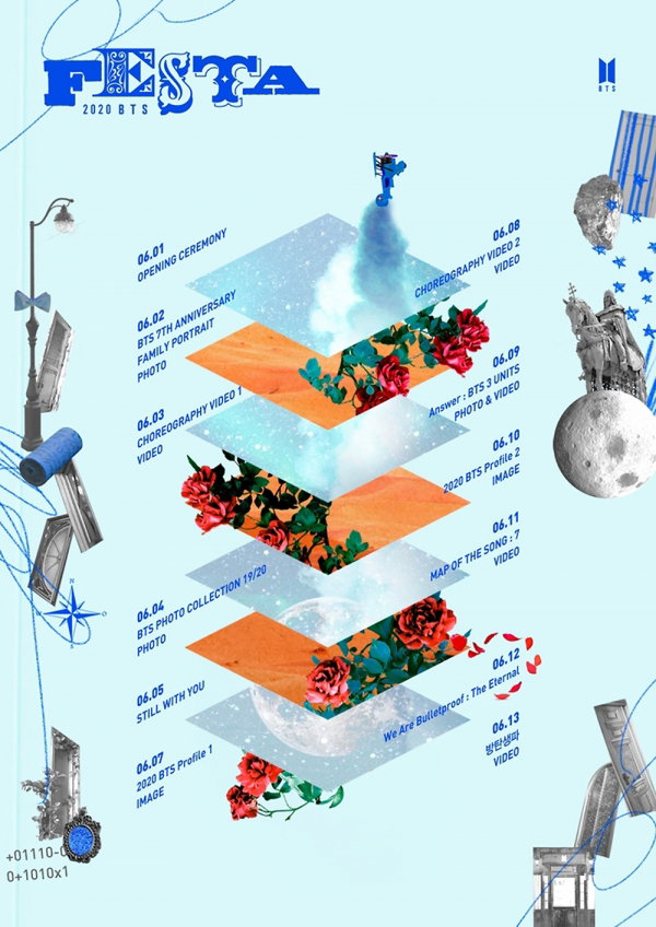 [사진]빅히트 엔터테인먼트 제공, 방탄소년단 '방방콘 더 라이브' 포스터