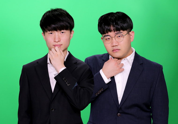 [사진]한국기원 제공, 김창훈 3단(왼쪽)과 최광호 3단