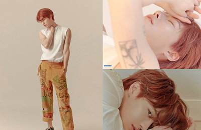 ‘흑발→붉은 머리’ WOODZ(조승연), 미니 1집 콘셉트 포토 공개! 오늘(15일)부터 음반 예판 오픈