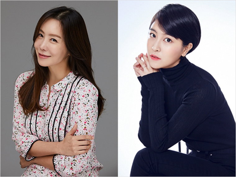 [사진]매니지먼트 레드우즈 제공, 김정은(왼쪽)과 박민지